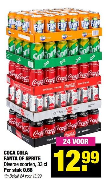 Aanbiedingen Coca cola fanta of sprite - Huismerk - Big Bazar - Geldig van 07/06/2021 tot 20/06/2021 bij Big Bazar