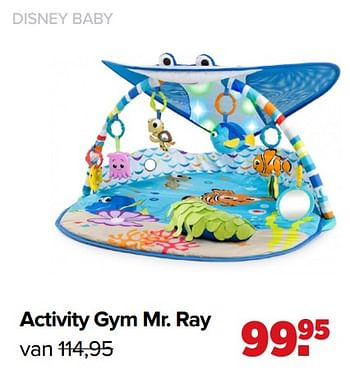 Aanbiedingen Activity gym mr. ray - Disney Baby - Geldig van 07/06/2021 tot 03/07/2021 bij Baby-Dump