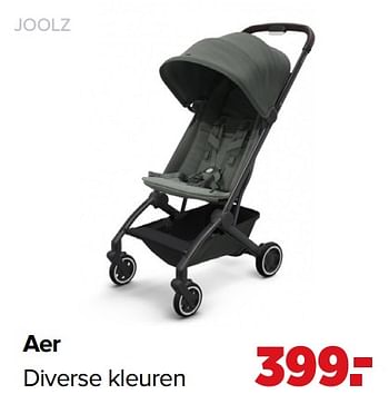 Aanbiedingen Aer diverse kleuren - Joolz - Geldig van 07/06/2021 tot 03/07/2021 bij Baby-Dump