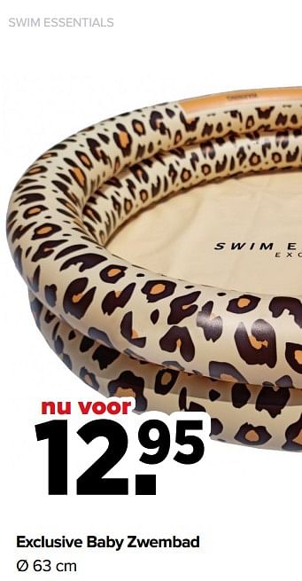 Aanbiedingen Exclusive baby zwembad - Swim Essentials - Geldig van 07/06/2021 tot 03/07/2021 bij Baby-Dump