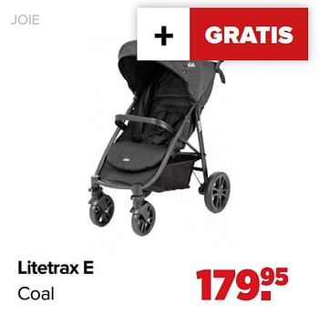 Aanbiedingen Litetrax e coal - Joie - Geldig van 07/06/2021 tot 03/07/2021 bij Baby-Dump