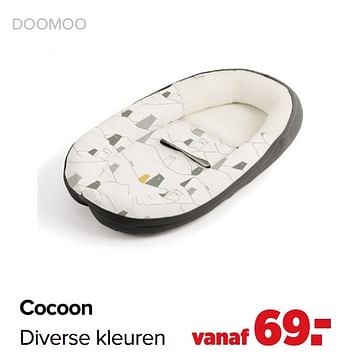 Aanbiedingen Cocoon - Doomoo - Geldig van 07/06/2021 tot 03/07/2021 bij Baby-Dump