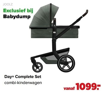 Aanbiedingen Day+ complete set combi-kinderwagen - Joolz - Geldig van 07/06/2021 tot 03/07/2021 bij Baby-Dump