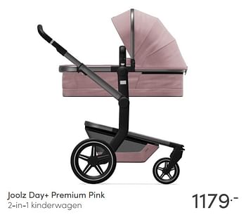 Aanbiedingen Joolz day+ premium pink 2-in-1 kinderwagen - Joolz - Geldig van 13/06/2021 tot 19/06/2021 bij Baby & Tiener Megastore