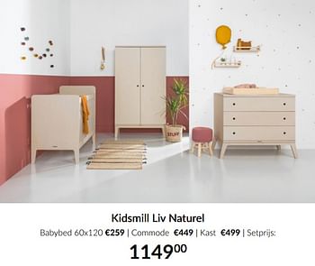 Aanbiedingen Kidsmill liv naturel - Kidsmill - Geldig van 15/06/2021 tot 19/07/2021 bij Babypark
