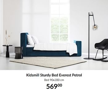 Aanbiedingen Kidsmill sturdy bed everest petrol - Kidsmill - Geldig van 15/06/2021 tot 19/07/2021 bij Babypark