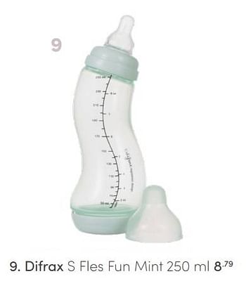 Aanbiedingen Difrax s fles fun mint - Difrax - Geldig van 20/06/2021 tot 26/06/2021 bij Baby & Tiener Megastore