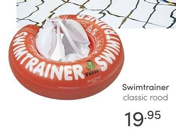 Aanbiedingen Swimtrainer classic rood - Huismerk - Baby &amp; Tiener Megastore - Geldig van 20/06/2021 tot 26/06/2021 bij Baby & Tiener Megastore