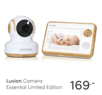 Aanbiedingen Luvion camera essential limited edition - Luvion - Geldig van 20/06/2021 tot 26/06/2021 bij Baby & Tiener Megastore