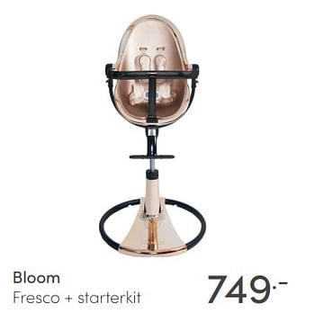 Aanbiedingen Bloom fresco + starterkit - Bloom - Geldig van 20/06/2021 tot 26/06/2021 bij Baby & Tiener Megastore
