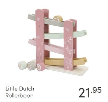 Aanbiedingen Little dutch rollerbaan - Little Dutch - Geldig van 20/06/2021 tot 26/06/2021 bij Baby & Tiener Megastore