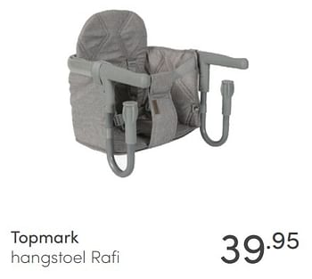 Aanbiedingen Topmark hangstoel rafi - Topmark - Geldig van 20/06/2021 tot 26/06/2021 bij Baby & Tiener Megastore