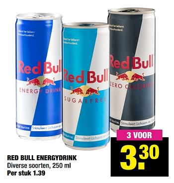 Aanbiedingen Red bull energydrink - Red Bull - Geldig van 21/06/2021 tot 04/07/2021 bij Big Bazar