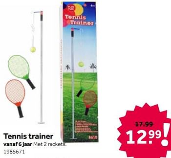 Aanbiedingen Tennis trainer - Huismerk - Intertoys - Geldig van 19/06/2021 tot 04/07/2021 bij Intertoys