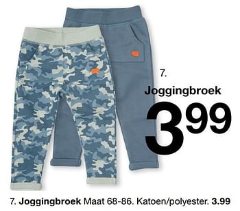 Aanbiedingen Joggingbroek - Huismerk - Zeeman  - Geldig van 01/02/2021 tot 30/06/2021 bij Zeeman