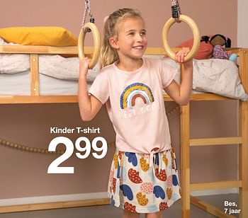 Aanbiedingen Kinder t-shirt - Huismerk - Zeeman  - Geldig van 01/02/2021 tot 30/06/2021 bij Zeeman