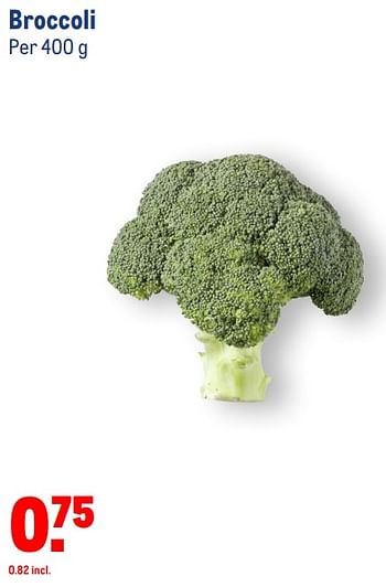 Aanbiedingen Broccoli - Huismerk - Makro - Geldig van 23/06/2021 tot 20/07/2021 bij Makro