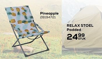 Aanbiedingen Relax stoel padded pineapple - Huismerk - Supra Bazar - Geldig van 22/06/2021 tot 27/07/2021 bij Supra Bazar