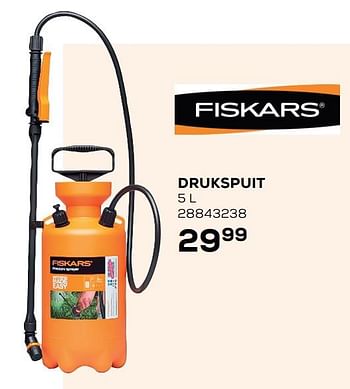 Aanbiedingen Fiskars drukspuit - Fiskars - Geldig van 22/06/2021 tot 27/07/2021 bij Supra Bazar