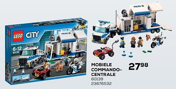 Aanbiedingen Mobiele commandocentrale 60139 - Lego - Geldig van 22/06/2021 tot 27/07/2021 bij Supra Bazar