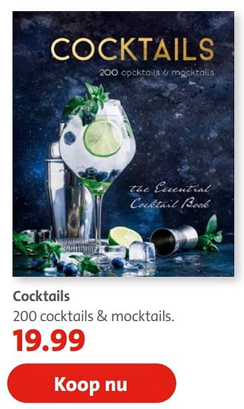 Aanbiedingen Cocktails - Huismerk-Bruna - Geldig van 21/06/2021 tot 18/07/2021 bij Bruna