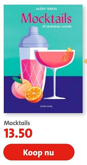 Aanbiedingen Mocktails - Huismerk-Bruna - Geldig van 21/06/2021 tot 18/07/2021 bij Bruna