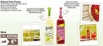 Aanbiedingen Belvoir fruit farms - Belvoir - Geldig van 23/06/2021 tot 10/07/2021 bij De Online Drogist