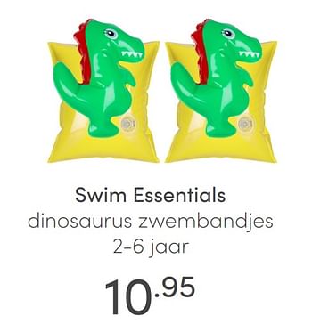 Aanbiedingen Swim essentials dinosaurus zwembandjes - Swim Essentials - Geldig van 27/06/2021 tot 03/07/2021 bij Baby & Tiener Megastore