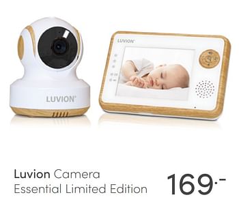 Aanbiedingen Luvion camera essential limited edition - Luvion - Geldig van 27/06/2021 tot 03/07/2021 bij Baby & Tiener Megastore