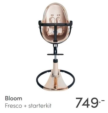 Aanbiedingen Bloom fresco + starterkit - Bloom - Geldig van 27/06/2021 tot 03/07/2021 bij Baby & Tiener Megastore