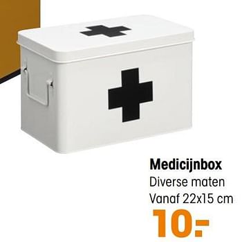 Aanbiedingen Medicijnbox - Huismerk - Kwantum - Geldig van 05/07/2021 tot 18/07/2021 bij Kwantum