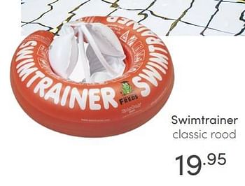 Aanbiedingen Swimtrainer classic rood - Huismerk - Baby &amp; Tiener Megastore - Geldig van 04/07/2021 tot 10/07/2021 bij Baby & Tiener Megastore