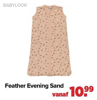 Aanbiedingen Feather evening sand - Baby look - Geldig van 05/07/2021 tot 31/07/2021 bij Baby-Dump