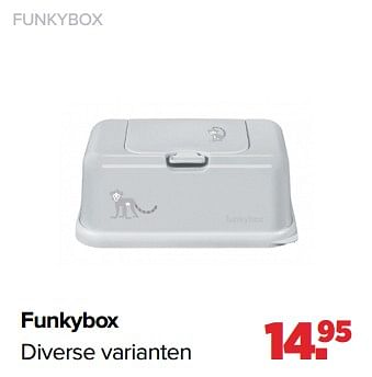 Aanbiedingen Funkybox - Funkybox - Geldig van 05/07/2021 tot 31/07/2021 bij Baby-Dump