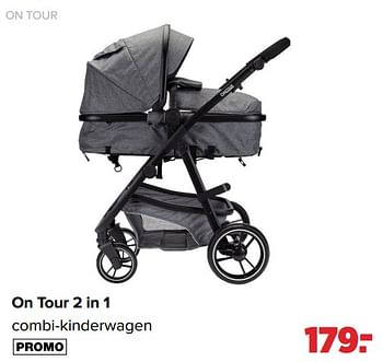 Aanbiedingen On tour 2 in 1 combi-kinderwagen - Huismerk - Baby-Dump - Geldig van 05/07/2021 tot 31/07/2021 bij Baby-Dump