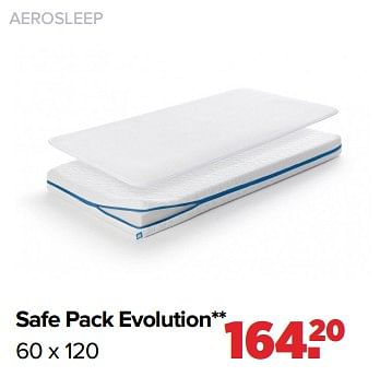 Aanbiedingen Safe pack evolution - Aerosleep - Geldig van 05/07/2021 tot 31/07/2021 bij Baby-Dump
