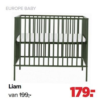 Aanbiedingen Liam - Europe baby - Geldig van 05/07/2021 tot 31/07/2021 bij Baby-Dump