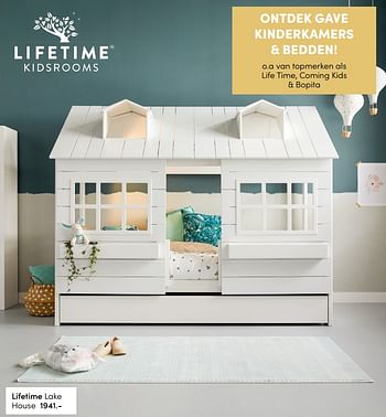 Aanbiedingen Lifetime lake house - Lifetime - Geldig van 10/07/2021 tot 17/07/2021 bij Baby & Tiener Megastore