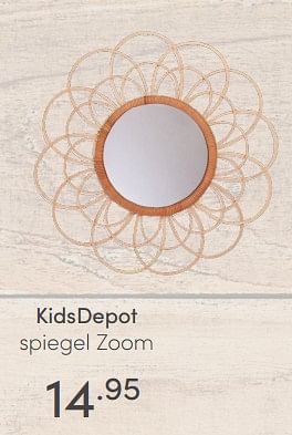 Aanbiedingen Kidsdepot spiegel zoom - KidsDepot  - Geldig van 10/07/2021 tot 17/07/2021 bij Baby & Tiener Megastore