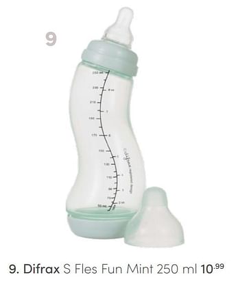 Aanbiedingen Difrax s fles fun mint - Difrax - Geldig van 10/07/2021 tot 17/07/2021 bij Baby & Tiener Megastore