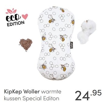 Aanbiedingen Kipkep woller warmte kussen special editon - KipKep - Geldig van 10/07/2021 tot 17/07/2021 bij Baby & Tiener Megastore