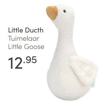 Aanbiedingen Little ducth tuimelaar little goose - Little Dutch - Geldig van 10/07/2021 tot 17/07/2021 bij Baby & Tiener Megastore