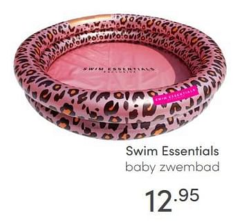 Aanbiedingen Swim essentials baby zwembad - Swim Essentials - Geldig van 10/07/2021 tot 17/07/2021 bij Baby & Tiener Megastore