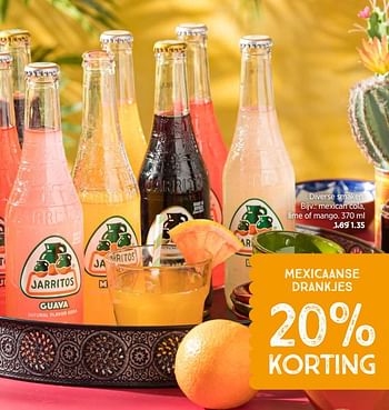 Aanbiedingen Mexican cola lime of mango - Huismerk - Xenos - Geldig van 12/07/2021 tot 08/08/2021 bij Xenos