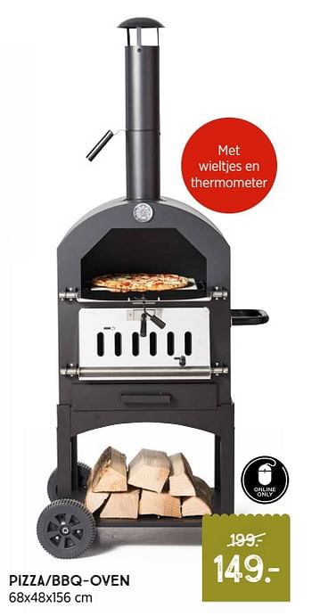 Aanbiedingen Pizza-bbq-oven - Huismerk - Xenos - Geldig van 12/07/2021 tot 08/08/2021 bij Xenos