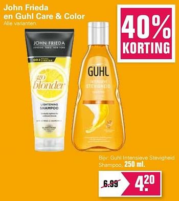 Aanbiedingen Guhl intensieve stevigheid shampoo - Guhl - Geldig van 14/07/2021 tot 31/07/2021 bij De Online Drogist