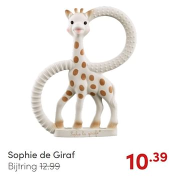 Aanbiedingen Sophie de giraf bijtring - Sophie de Giraf - Geldig van 18/07/2021 tot 24/07/2021 bij Baby & Tiener Megastore