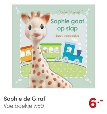Aanbiedingen Sophie de giraf voelboekje - Sophie de Giraf - Geldig van 18/07/2021 tot 24/07/2021 bij Baby & Tiener Megastore