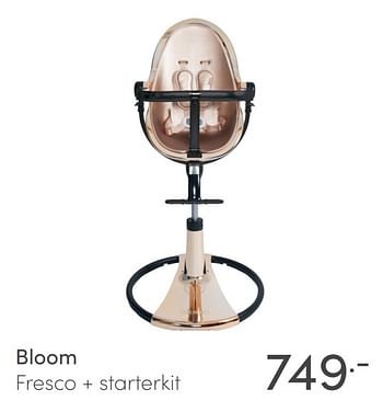 Aanbiedingen Bloom fresco + starterkit - Bloom - Geldig van 18/07/2021 tot 24/07/2021 bij Baby & Tiener Megastore