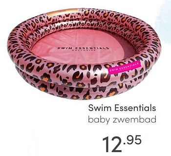 Aanbiedingen Swim essentials baby zwembad - Swim Essentials - Geldig van 18/07/2021 tot 24/07/2021 bij Baby & Tiener Megastore